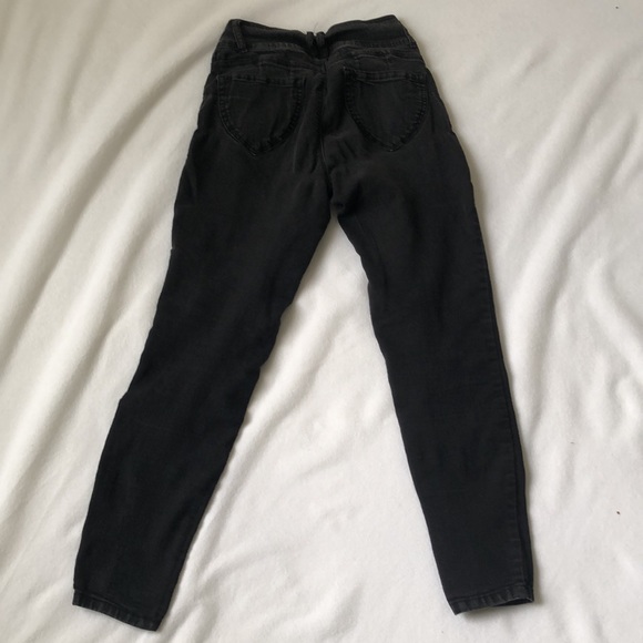 Ci Sono & Wax Jean Set 2 high-waisted black jeans bundle - Picture 4 of 16